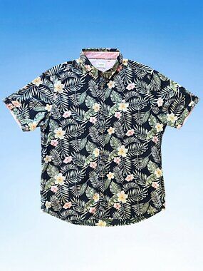 7Diamonds Tropical Short Sleeve Shirt, Sz XXL